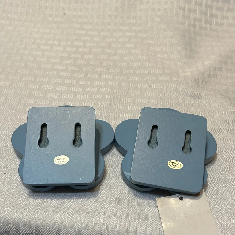 Bloomin Clip-n-hang Blue Set/ 2 Wood.